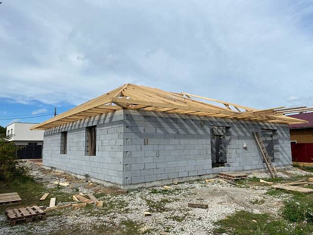Устройство крыши частного дома в деревне Медведково