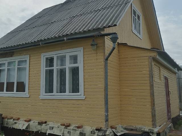 Обновление фасада дачного дома в СНТ "Гермес"