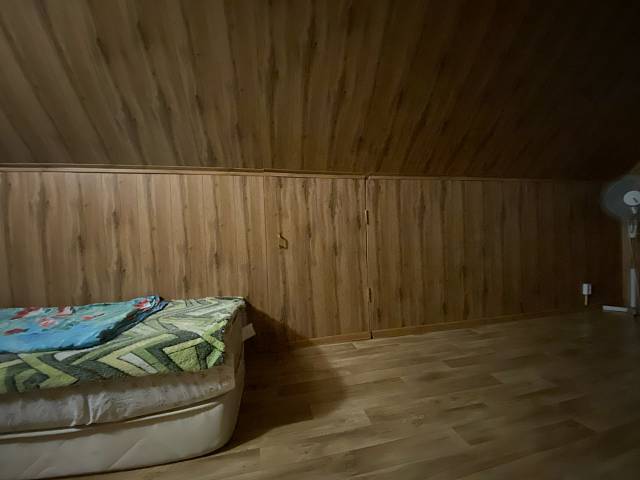 Внутренняя отделка мансарды в дачном доме в СНТ "Клязьма"